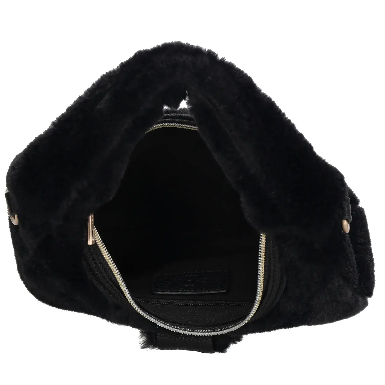 Charm London faux fur tas mini