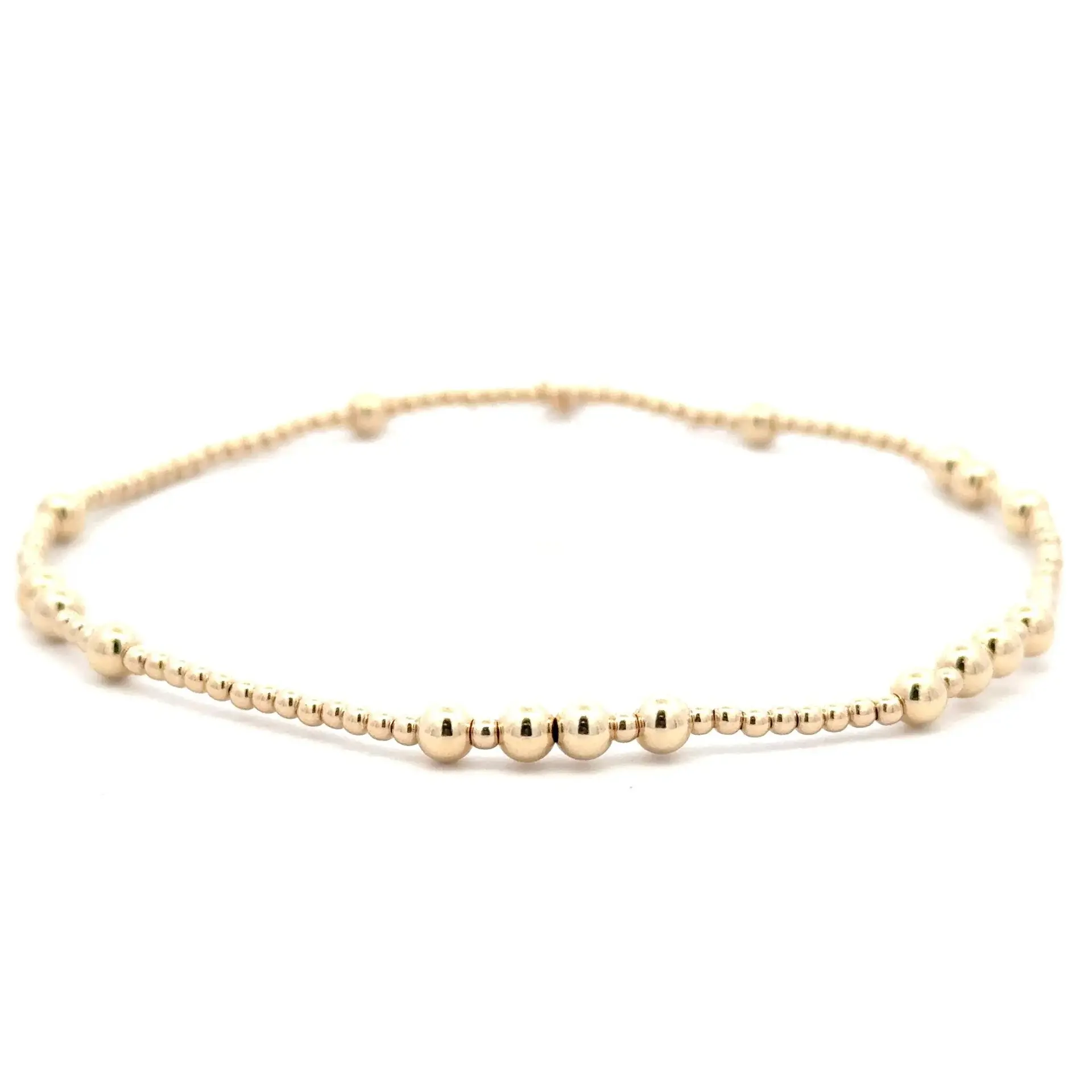 PScallme Anklet four 3 gold coloured