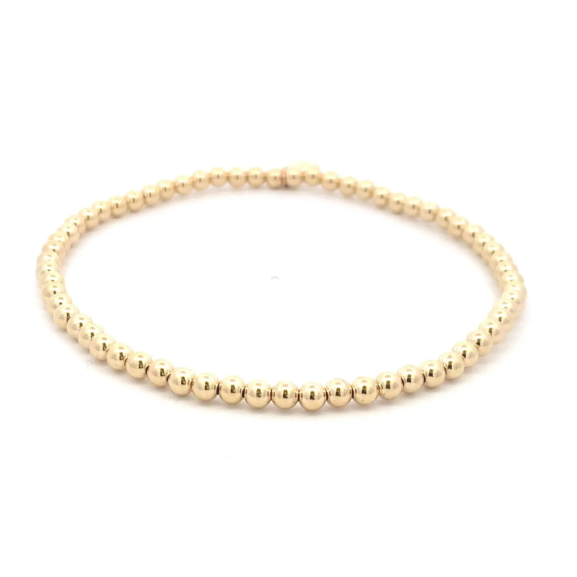 PScallme Anklet basic gold goloured 4mm