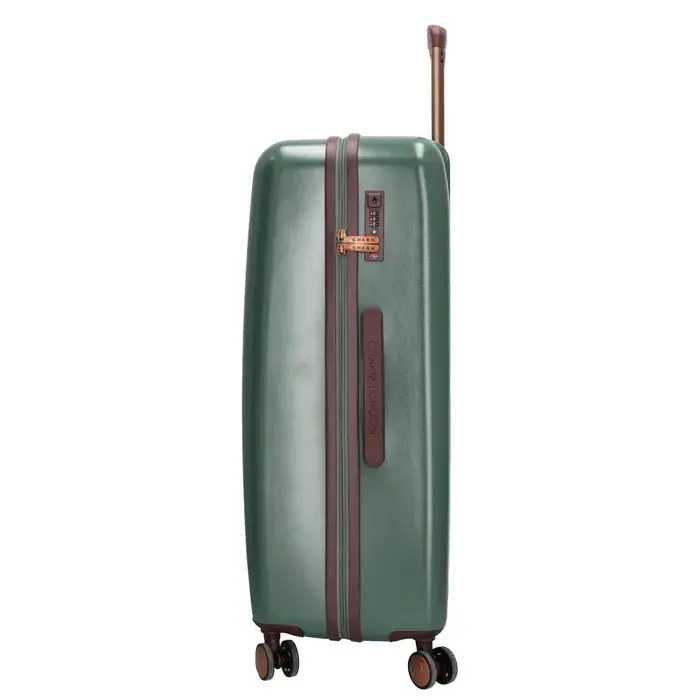 Charm London Charm London Capetown Koffer Donkergroen