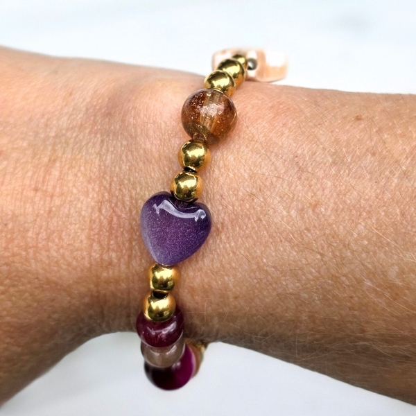 Label Six Kralenarmband herfstgloed
