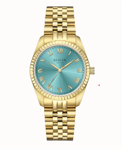 Régler Special Edition Infinité Staal Goud - Icy Blauw