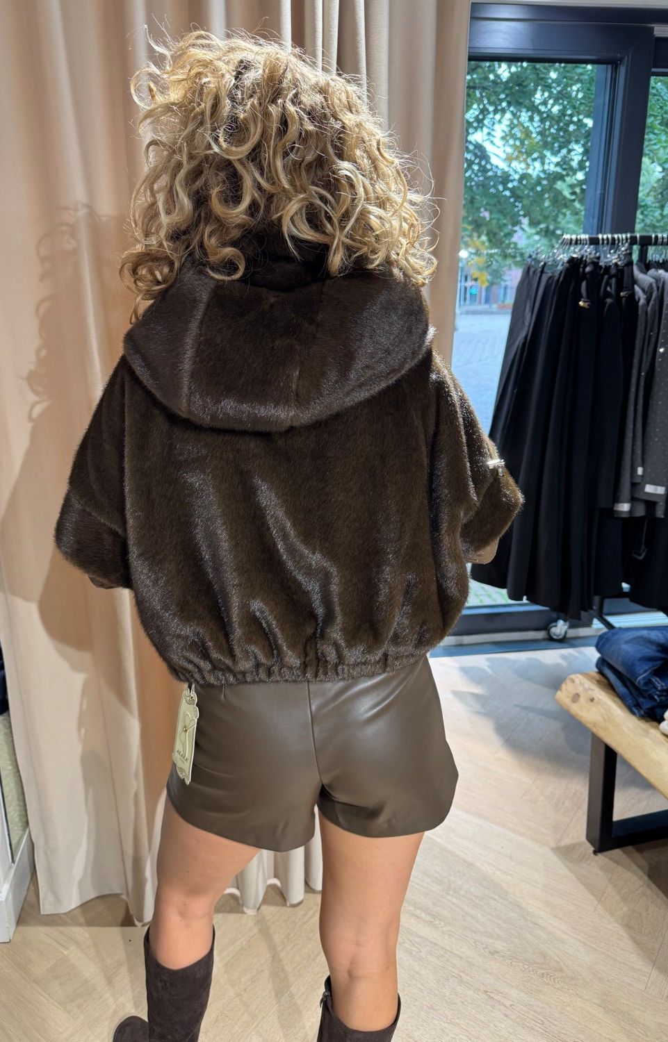 Faux Fur bodywarmer