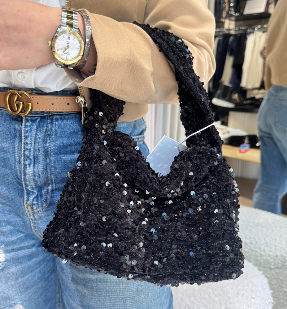 SUI AVA Sequin tas