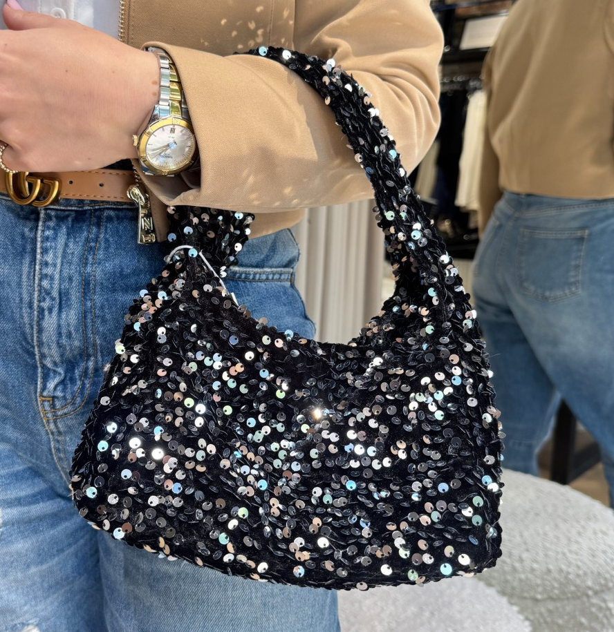 SUI AVA Sequin tas