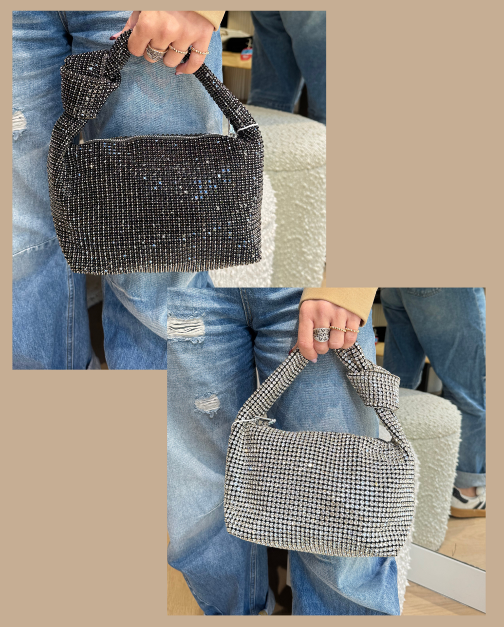 SUI AVA Glitter Tas