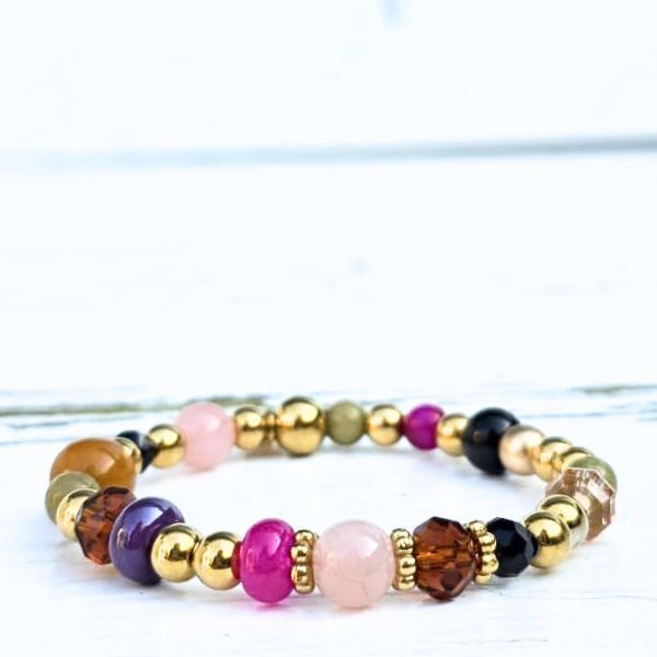 Label Six Kralenarmband Happy Beads