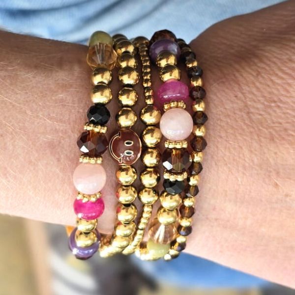 Label Six Kralenarmband Happy Beads