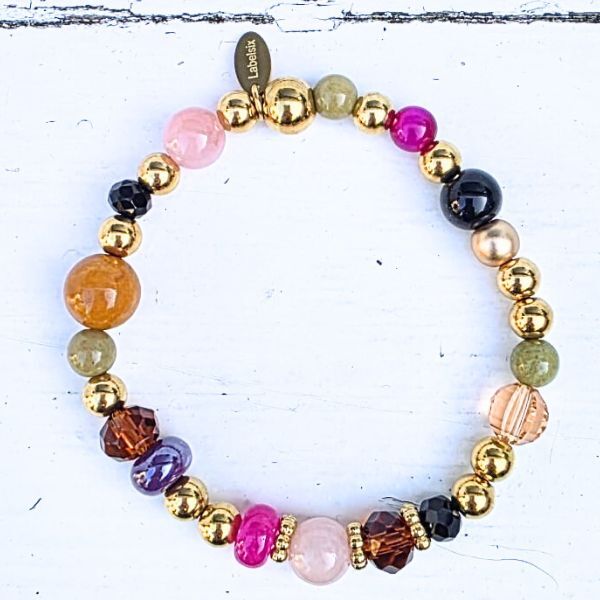 Label Six Kralenarmband Happy Beads