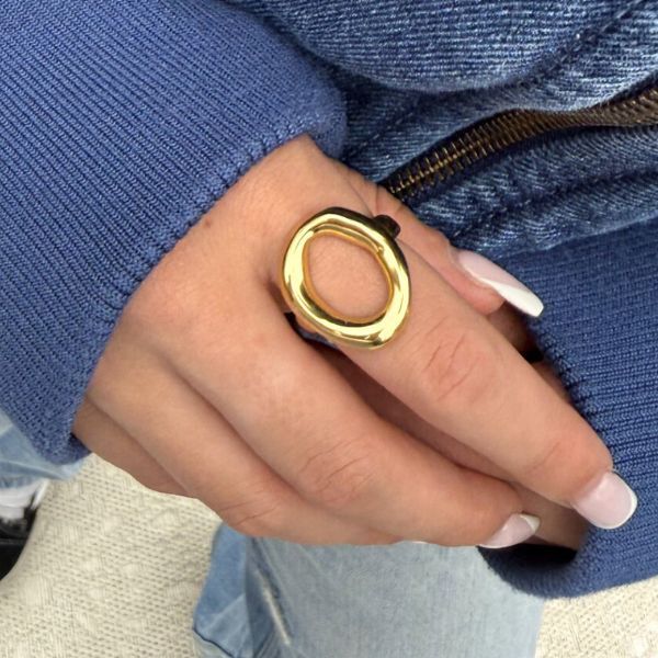 Label Six Orbit Ring