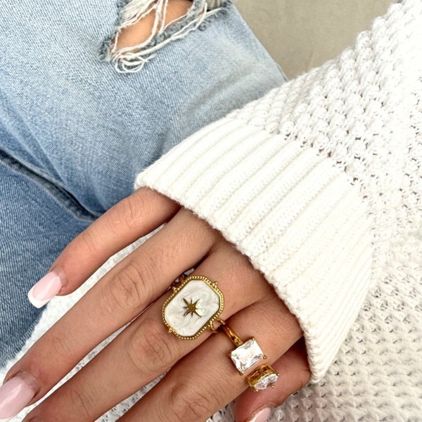 Label Six Morning Star Ring