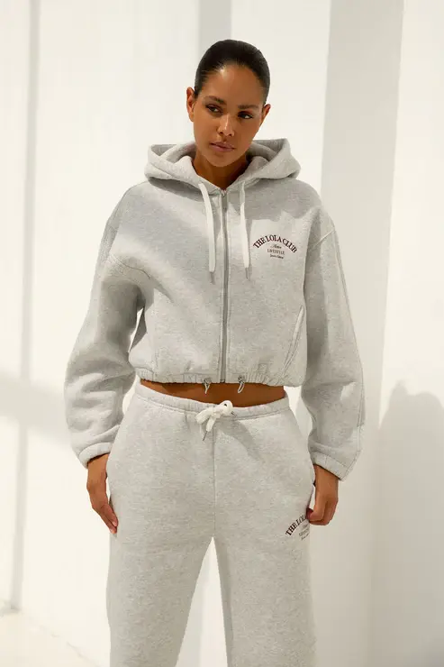 LOLA-5M1A6260_bb66ab63-e1d8-4f89-8ff3-42e738db7d40 The Lola Club Maya Cardigan Grey Melange