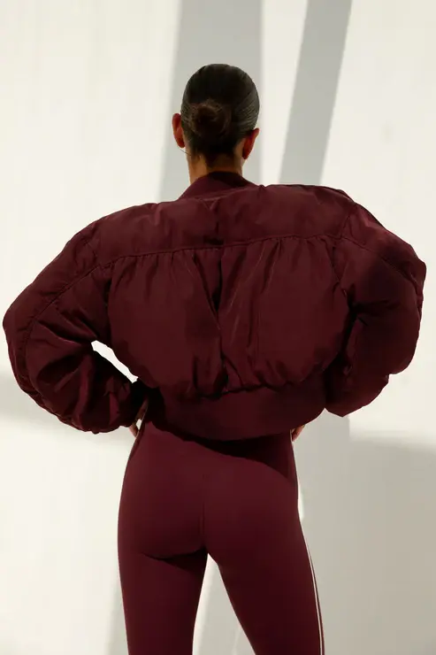 LOLA-5M1A5676 The Lola Club Leah Bomber Cherry Red
