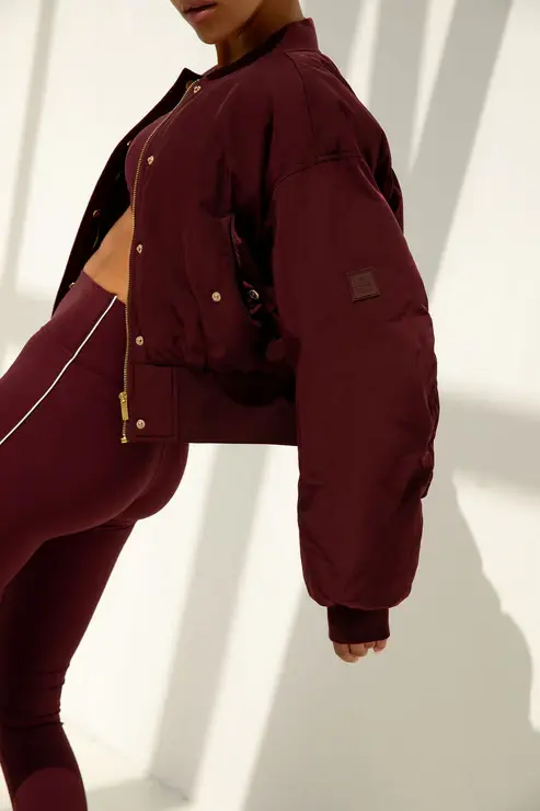LOLA-5M1A5685 The Lola Club Leah Bomber Cherry Red