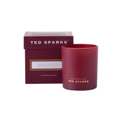 Ted Sparks Scented Candle Demi Amber & Woods