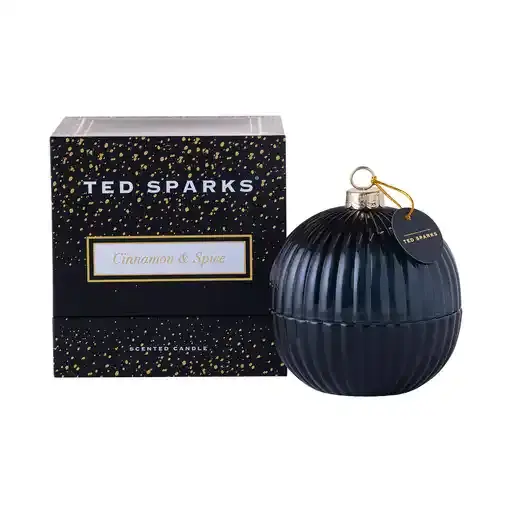Ted Sparks Christmas Bauble Cinnamon & Spice