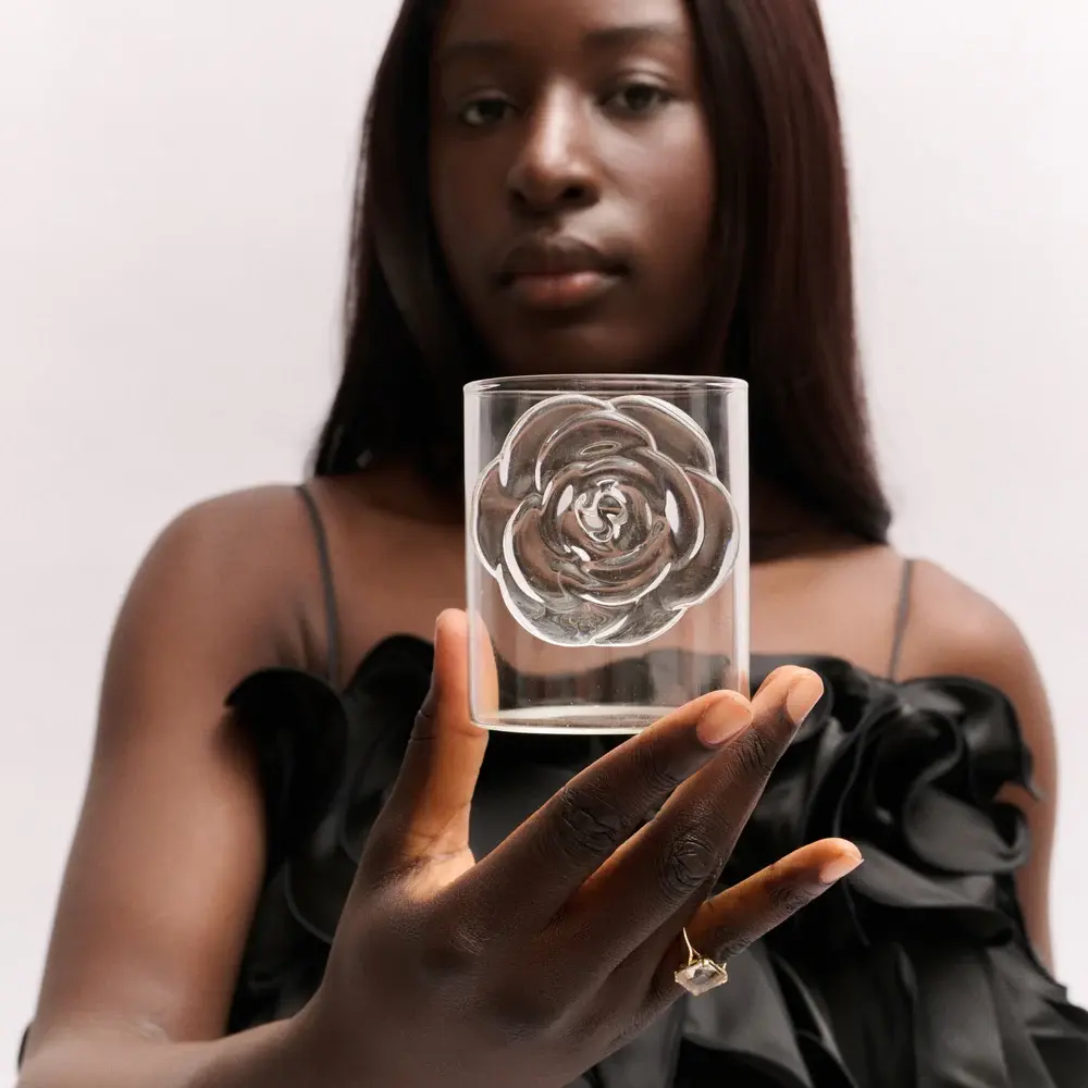 rose_glas_clear Lepelclub Rose Tumbler