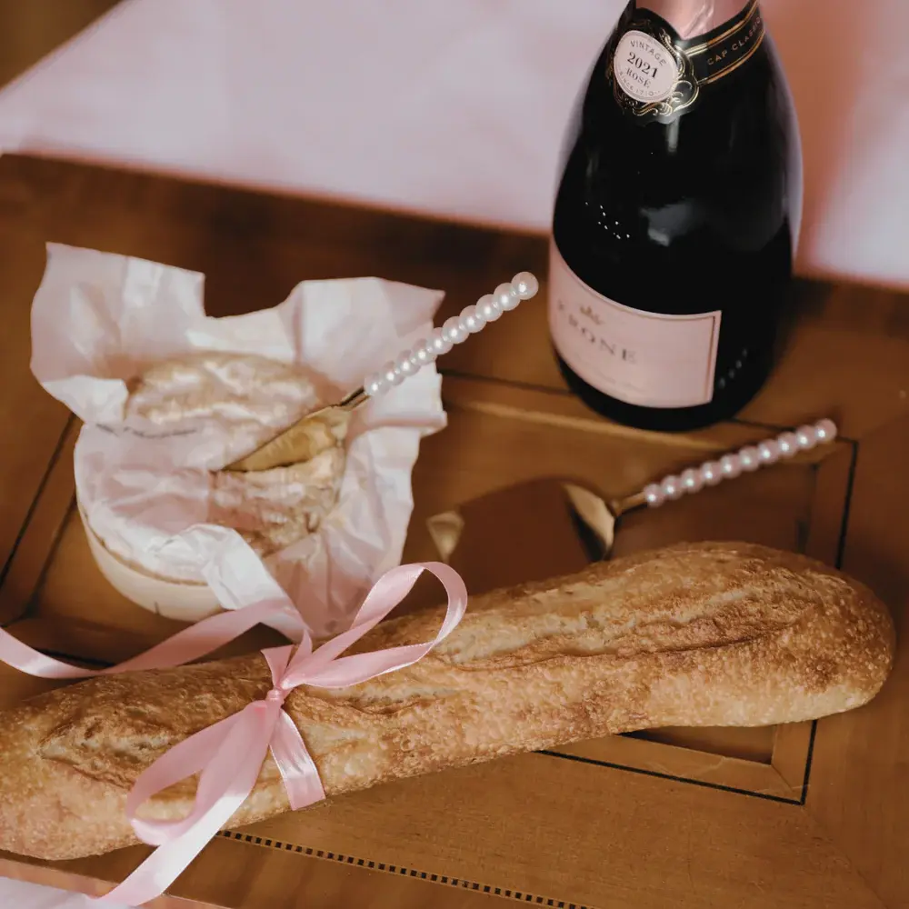 Lepelclub Set of Pearl Cheese Knives