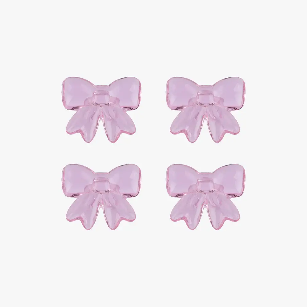Lepelclub Bow Napkin Ring Set of Four