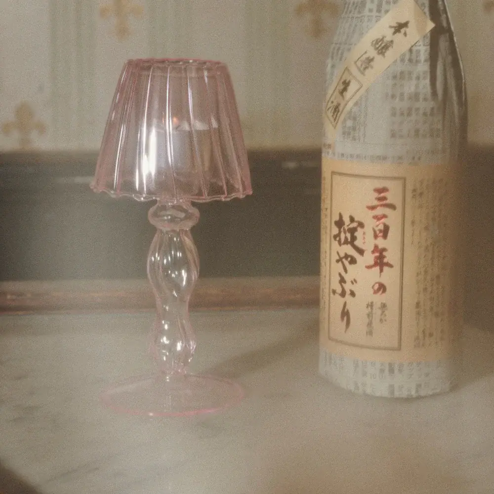 Lepelclub Polly Candle Lantern Pink Lepelclub