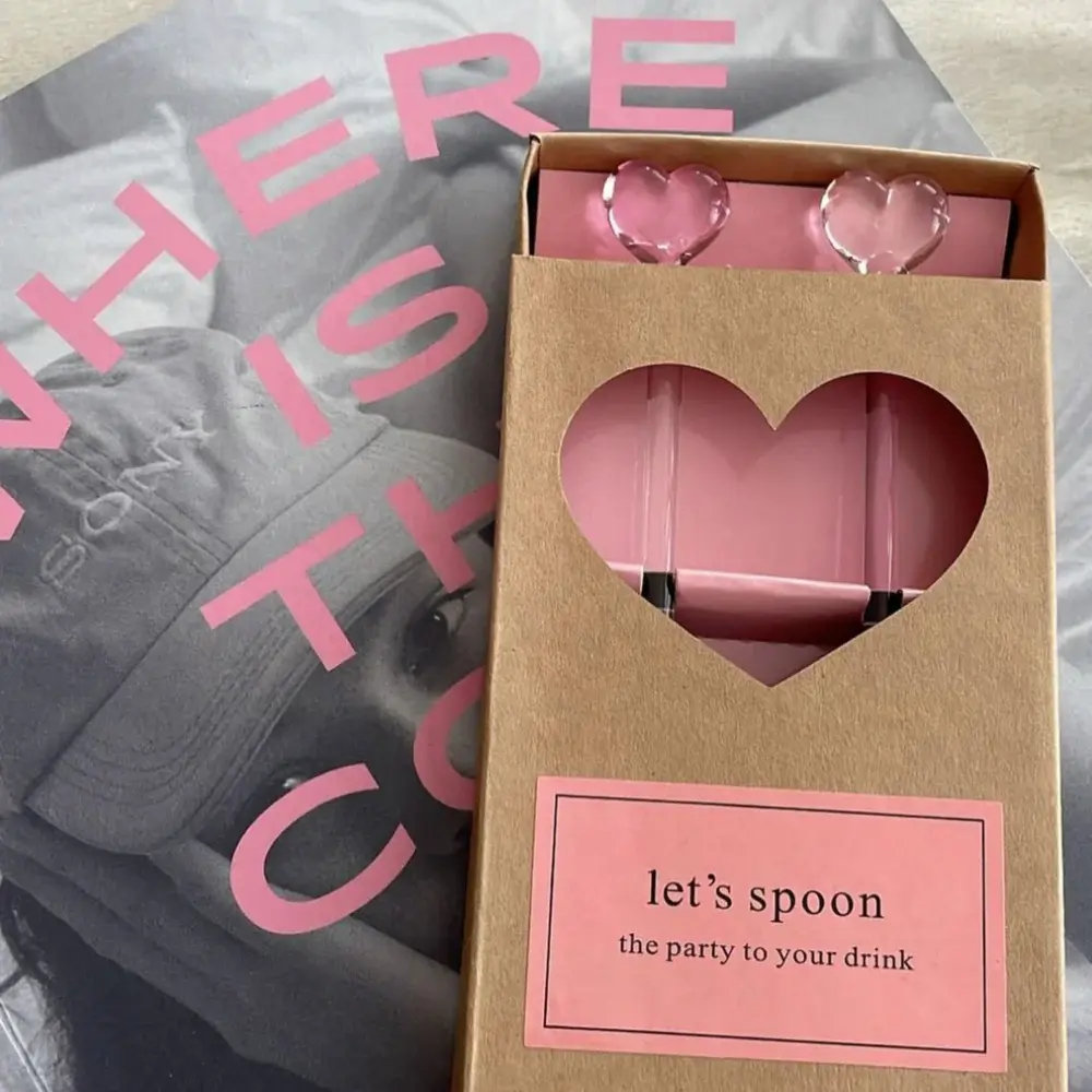 lepel_hartjes Lepelclub Set of Two Heart Spoons