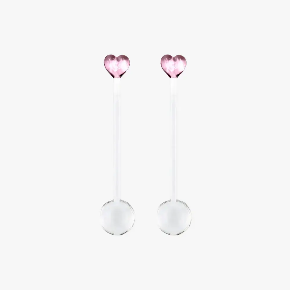 lepel_hartjes_studio Lepelclub Set of Two Heart Spoons