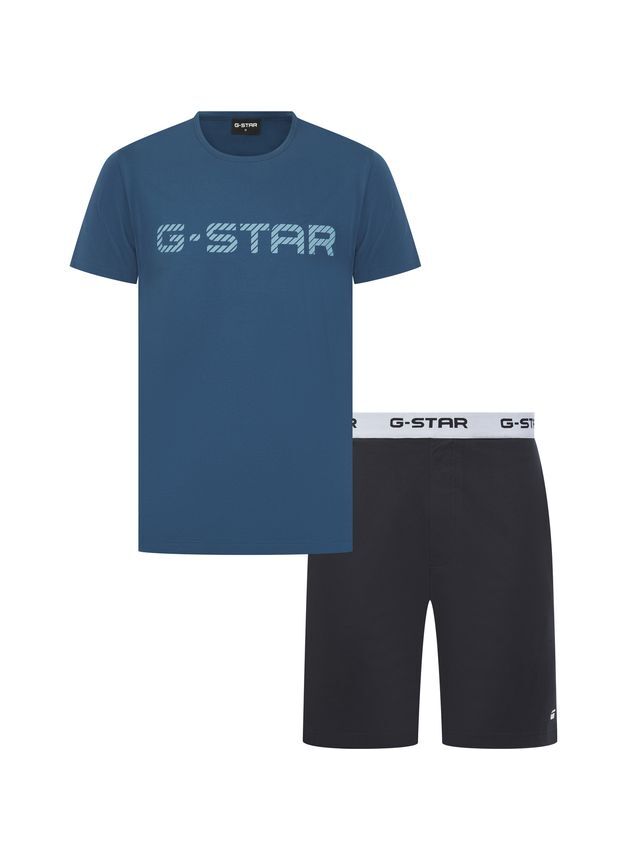 g_star_lounge_set_blauw G-star Heren Lounge Set