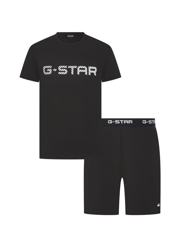 g_star_lounge_set_zwart G-star Heren Lounge Set