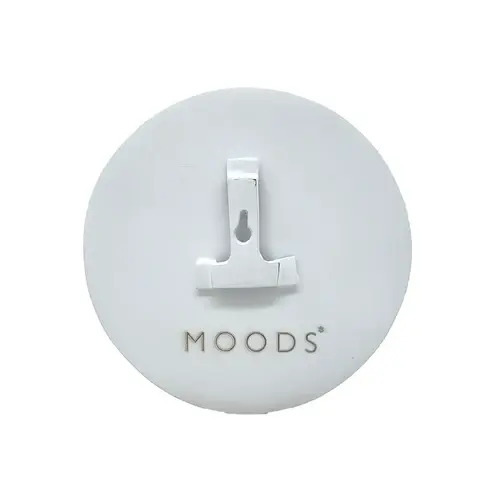 Moods Wand Kaarshouder rvs wit