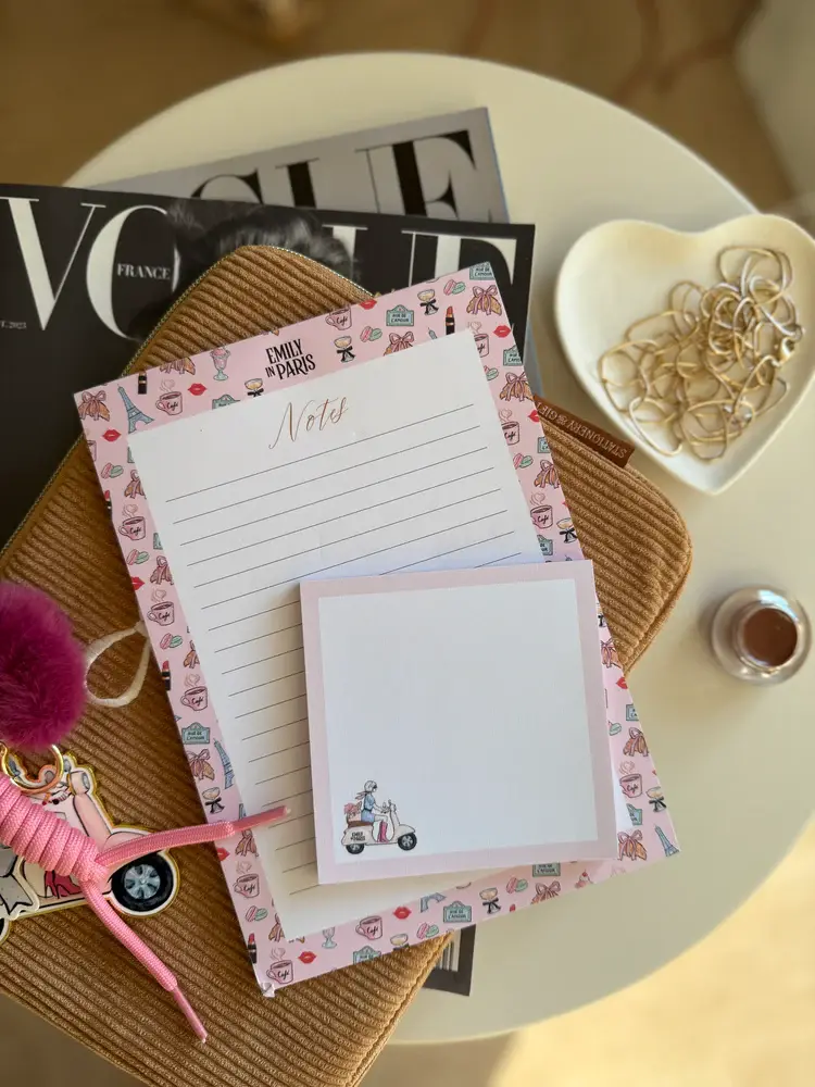 IMG_6415 Stationery & gift Emily in Paris | To Do Notes