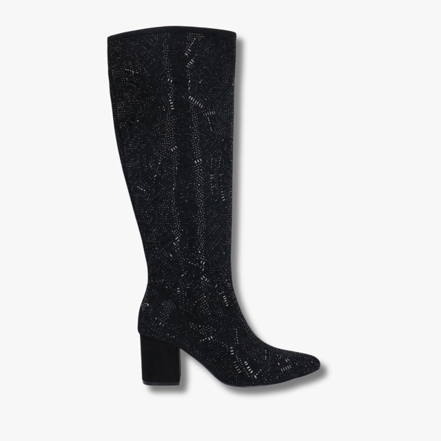 Shoecolate Shiny Boot Zwart