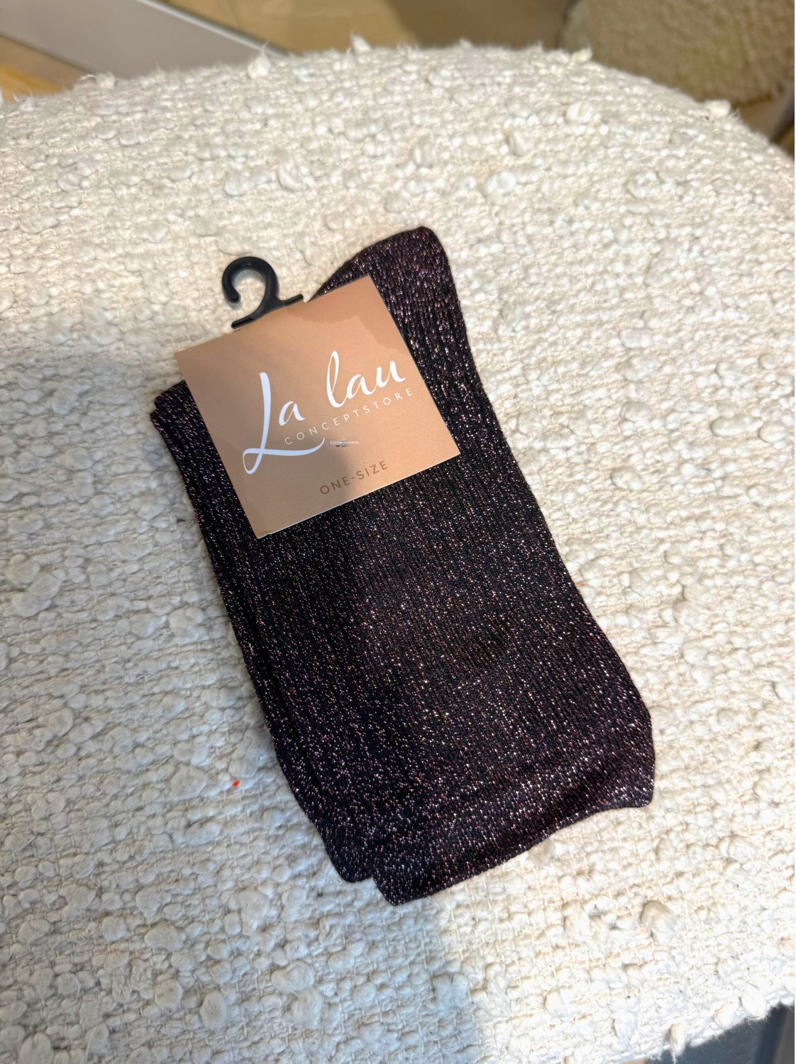 Lalau Glitter sokken one size