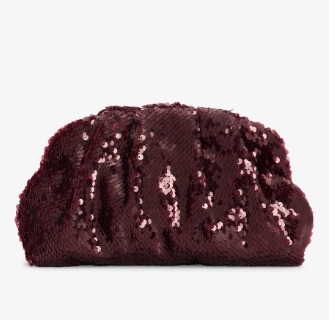 SUI AVA Sequin Clutch Bag