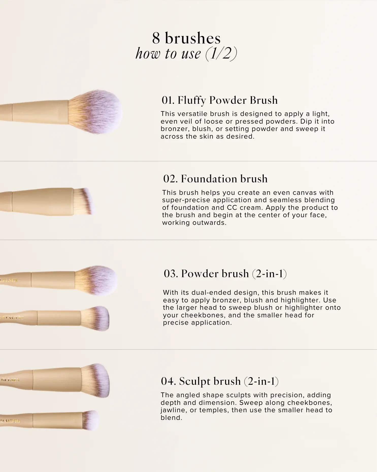 Olcay Gulsen Pro Brush set